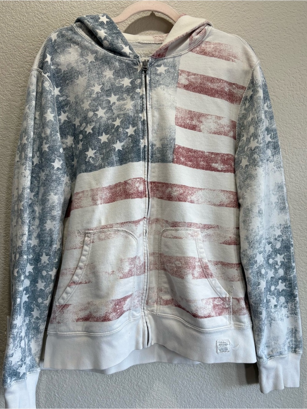 Ralph Lauren Denim & Supply Faded American Flag Hoodie Men M Designer Chief Kief - Picture 13 of 16